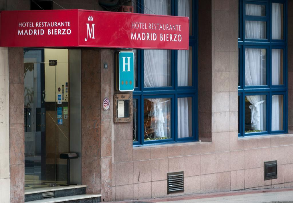 Hotel Madrid Bierzo Ponferrada Bagian luar foto